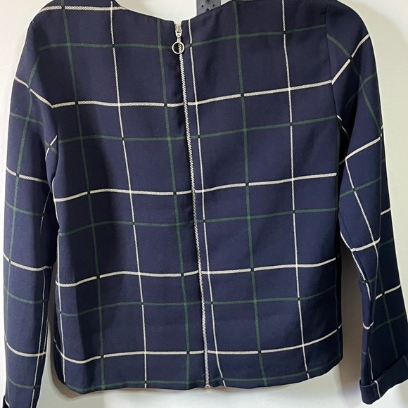 Zara Basic Striped Top Sz Med - Picture 5 of 8